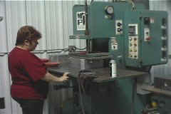 Investment wax injection press